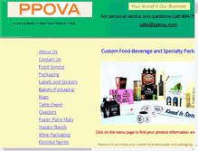 Tablet Screenshot of ppova.com